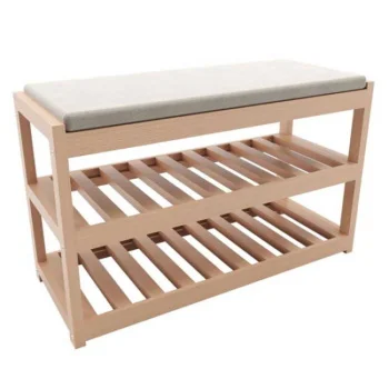 Bienwood drveni cipelarnik sa klupom BIE7005-1